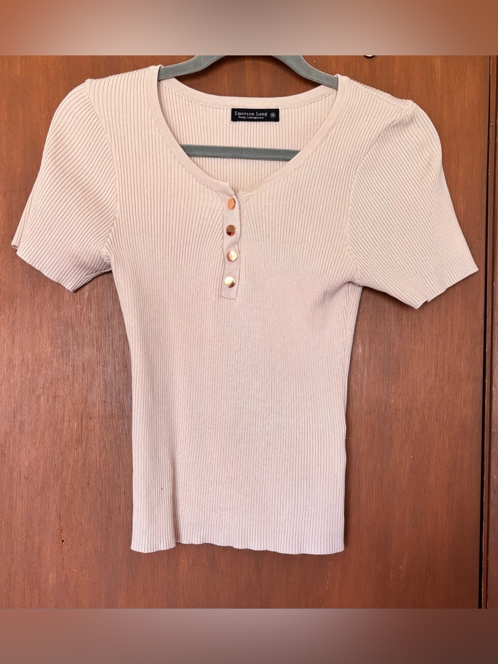 Beige top